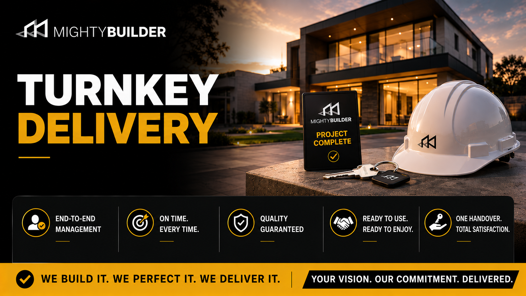 Turnkey delivery